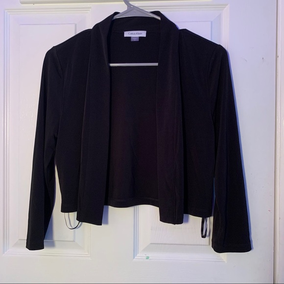 Calvin Klein Woman’s Basic Black Cardigan - Picture 2 of 4